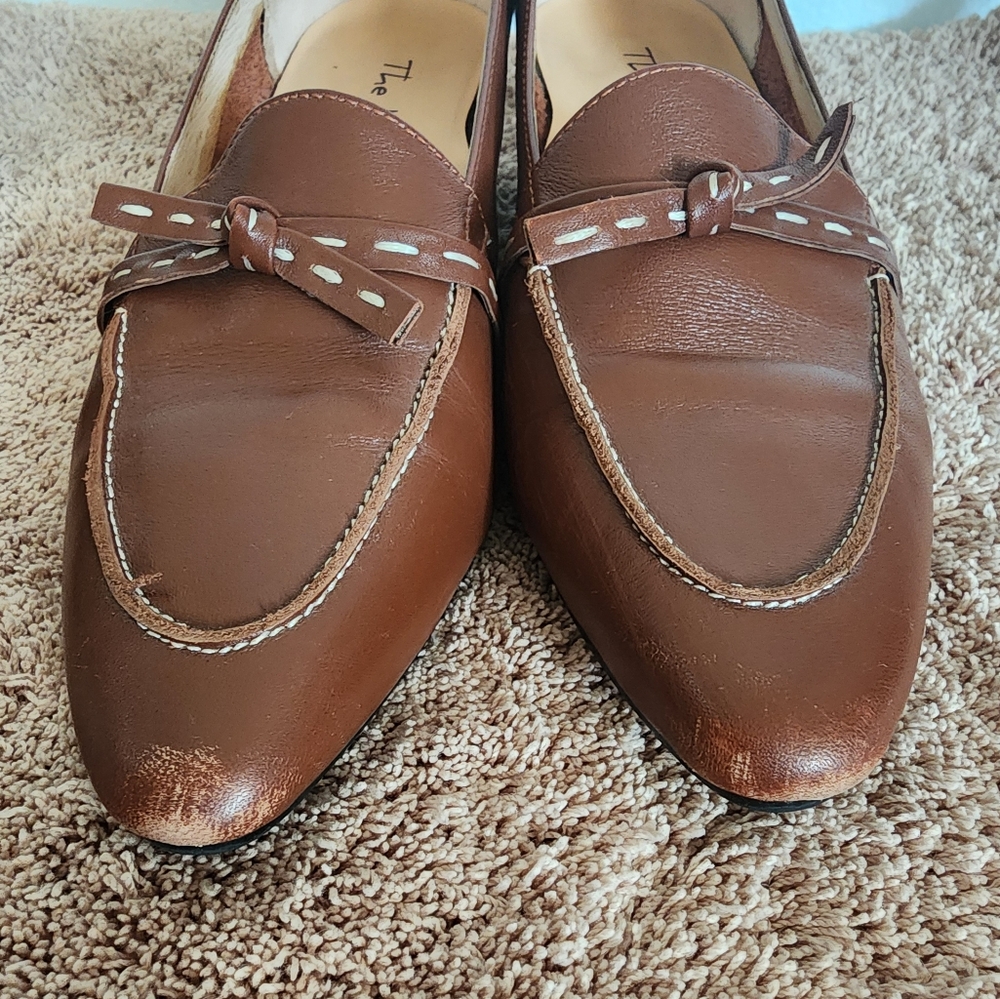 Women's Brown Loafers.  Size 35. Brand the lab.  That's right - Picture 14 of 16